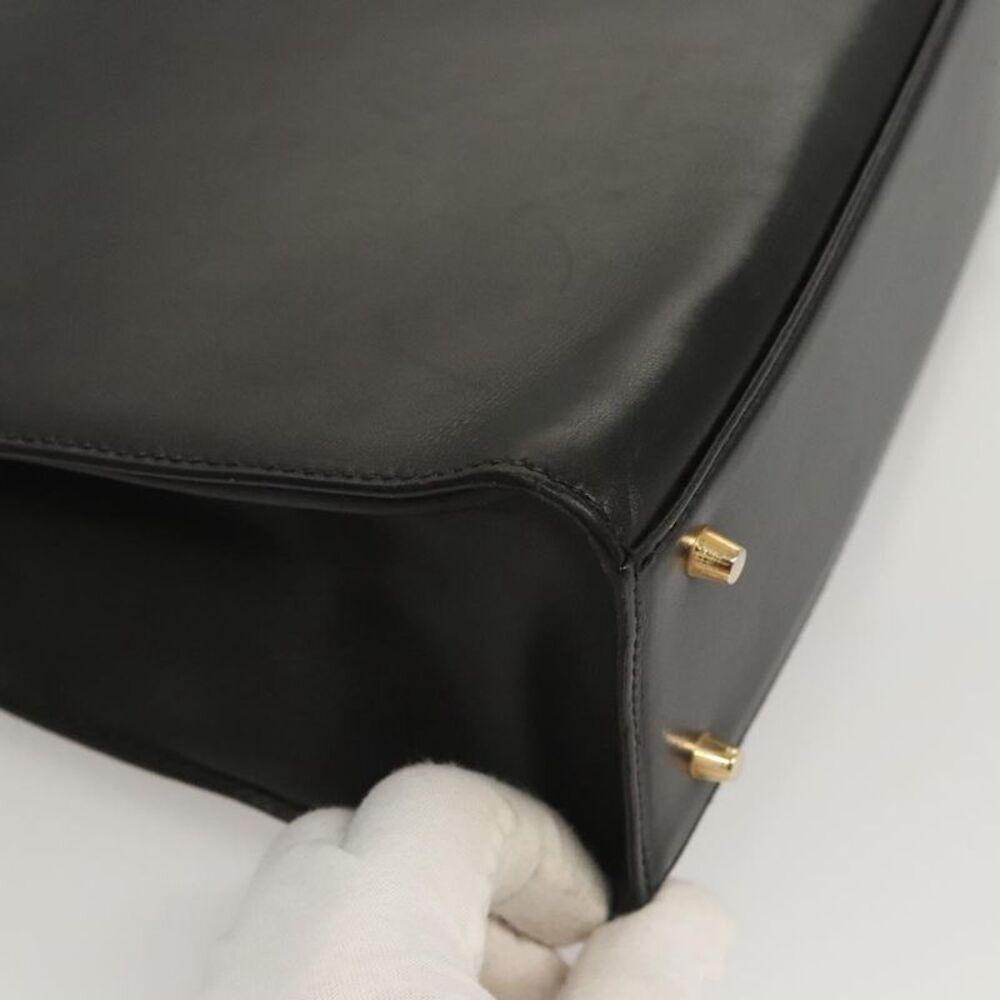 Prada Black Leather Handbag (Pre-Owned) - Picture 8 of 16